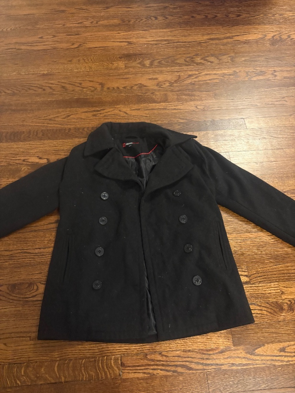 NWOT- Alpine Swiss- Double Breasted Men's Peacoat- MEDIUM